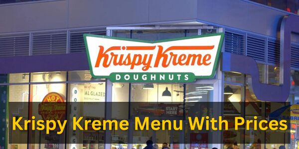 Krispy Kreme Menu With Prices