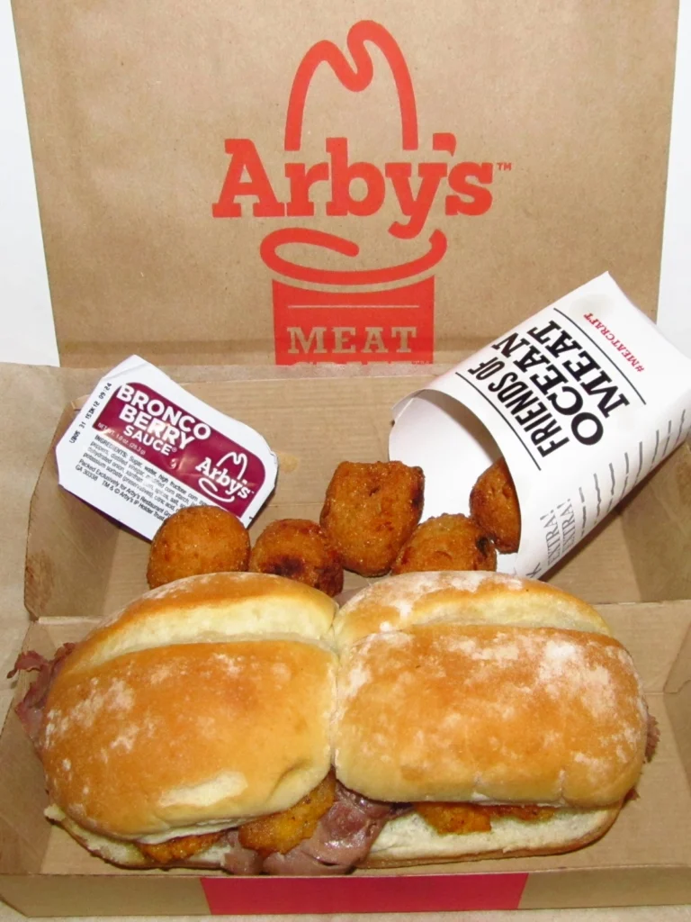 arby's menu with prices